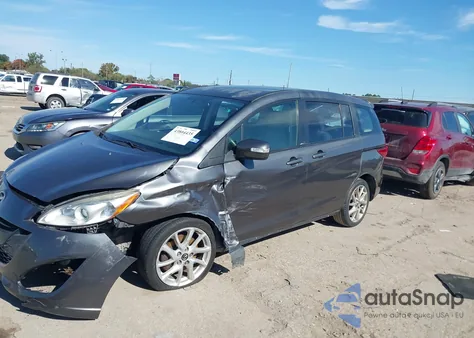 2013 Mazda Mazda5 Touring from USA, damaged, VIN JM1CW2CL3D0148940
